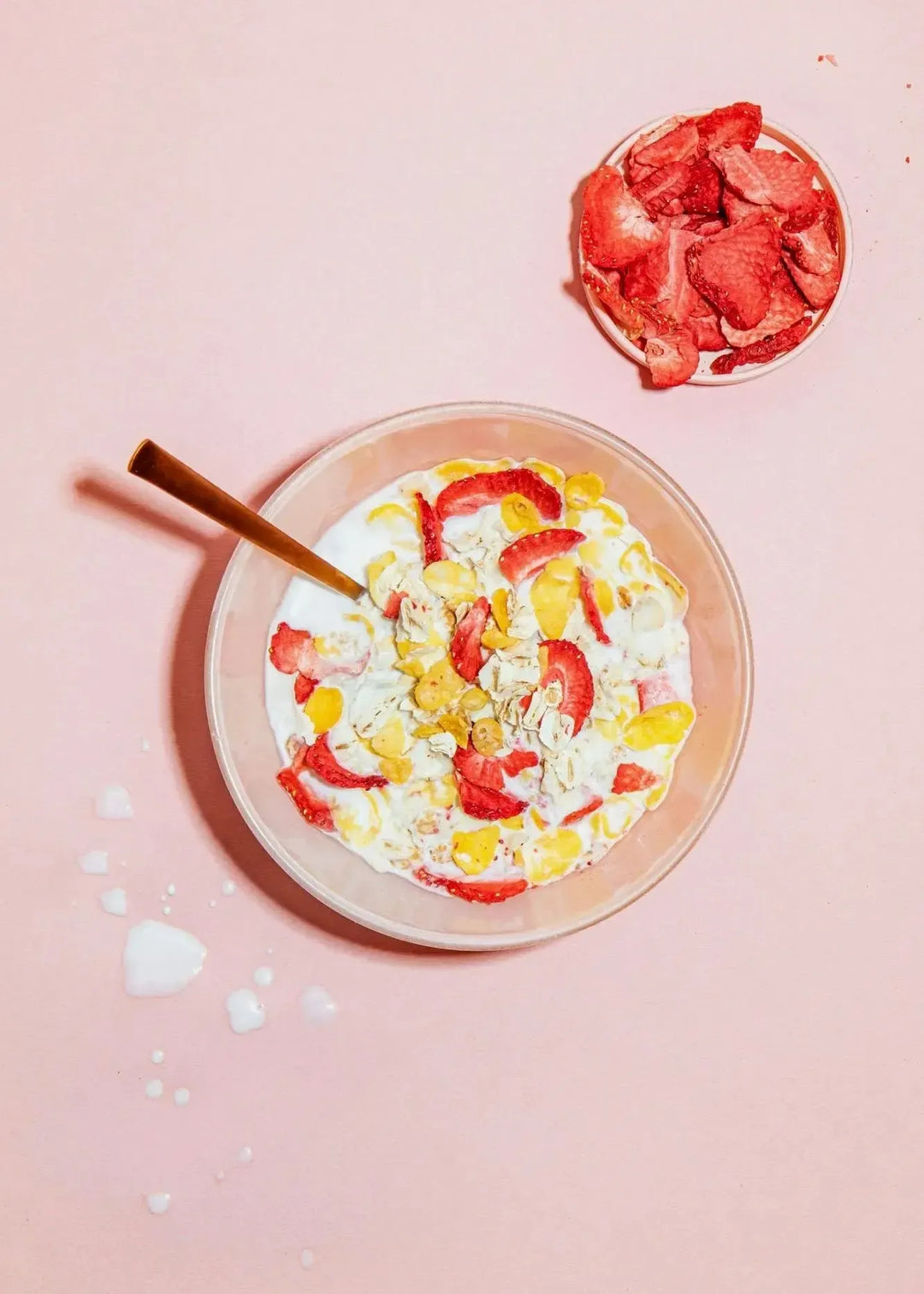 KoRo Gefriergetrocknete Erdbeerscheiben | 350 g - fitgrade.ch