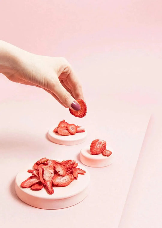 KoRo Gefriergetrocknete Erdbeerscheiben | 350 g - fitgrade.ch