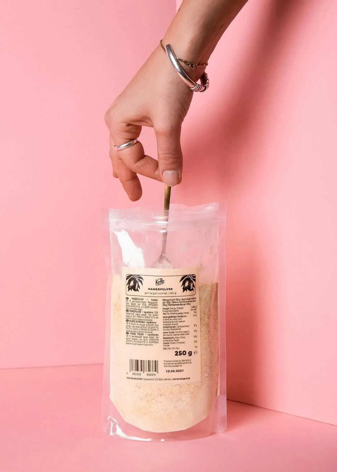 KoRo Gefriergetrocknetes Mangopulver | 250 g - fitgrade.ch