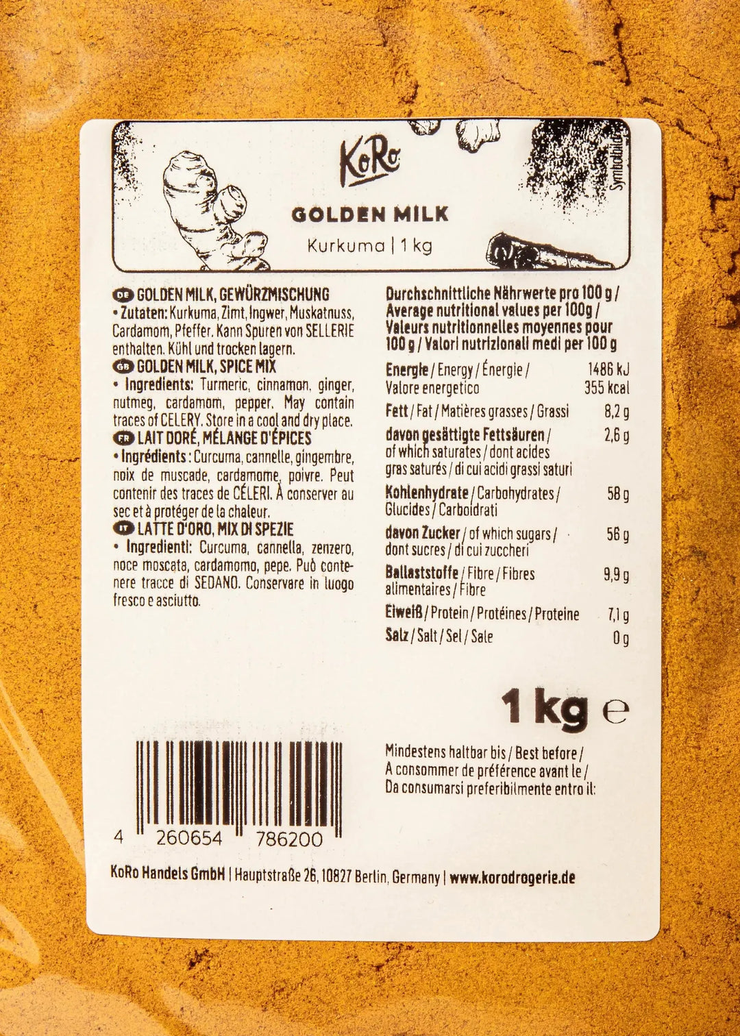 KoRo Golden Drink | 1 kg - fitgrade.ch