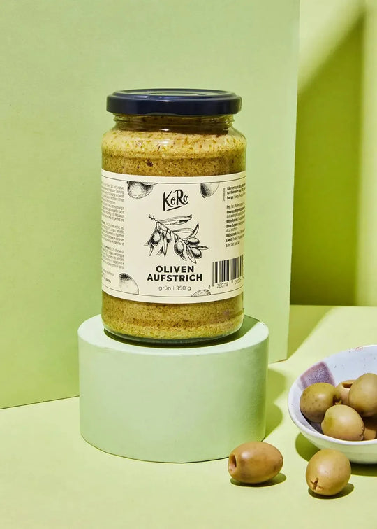 KoRo Grüne Oliven Aufstrich | 350 g - fitgrade.ch