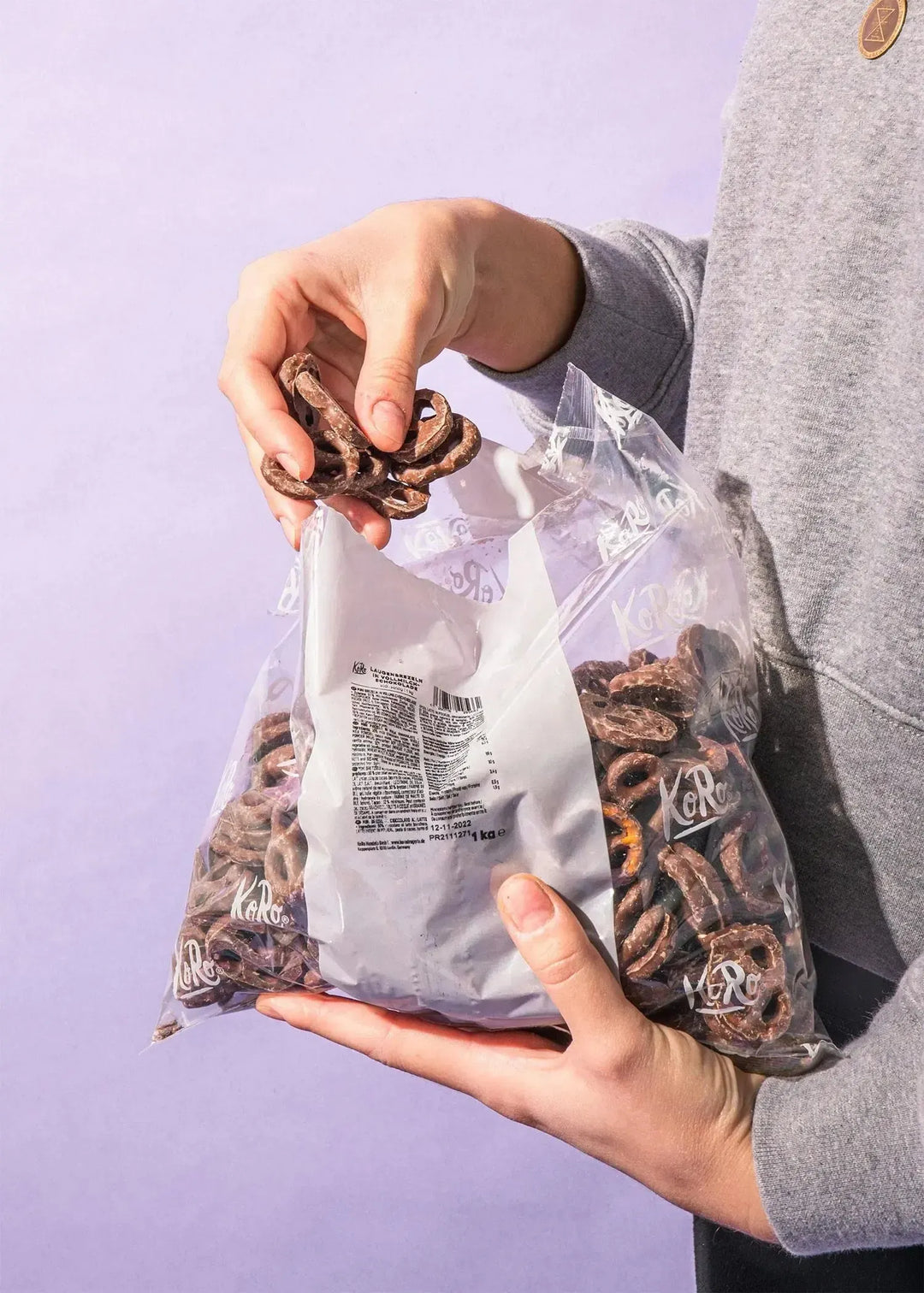 KoRo Laugenbrezeln in Vollmilchschokolade | 1 kg - fitgrade.ch