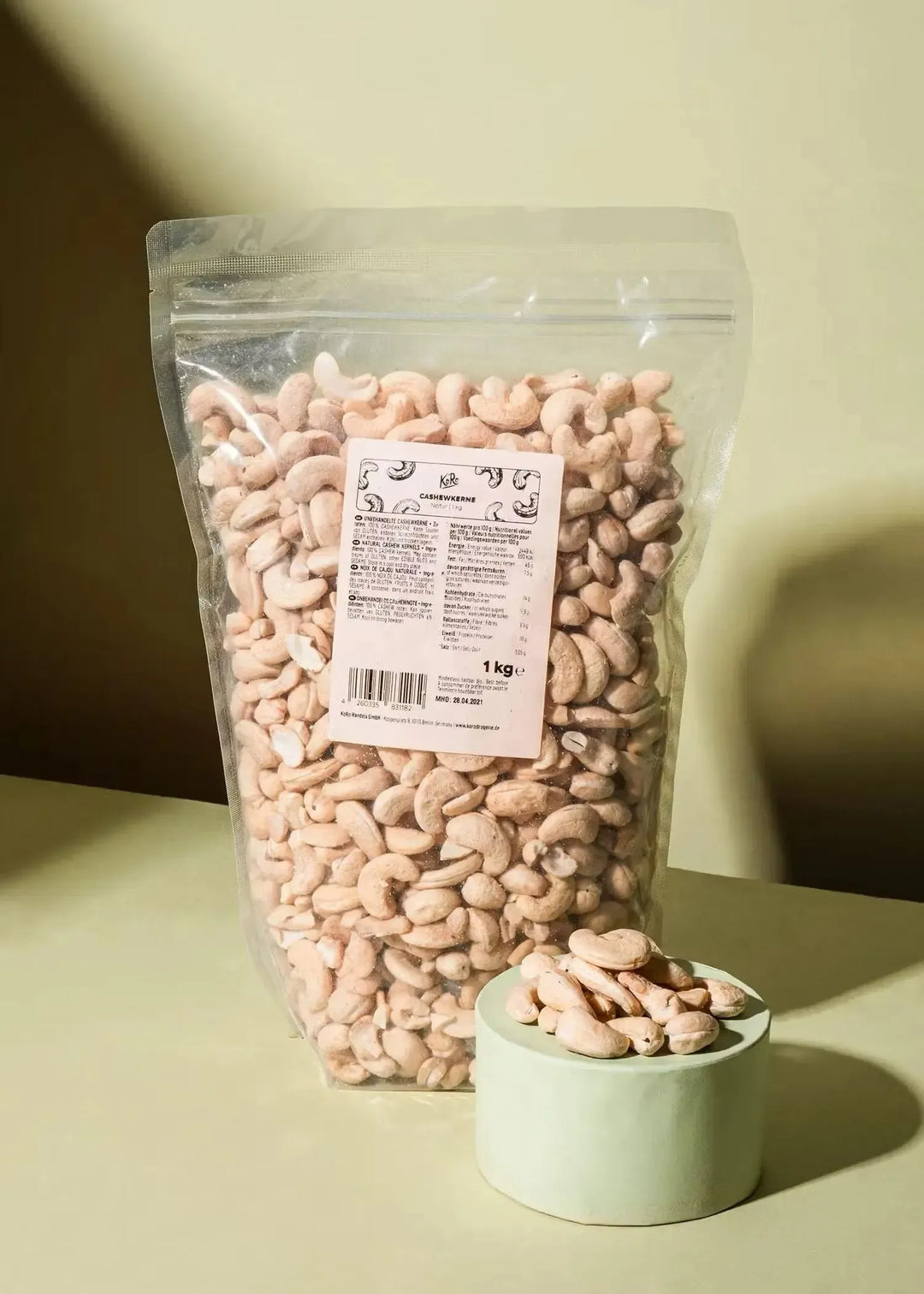 KoRo Premium Cashewkerne | 1kg - fitgrade.ch