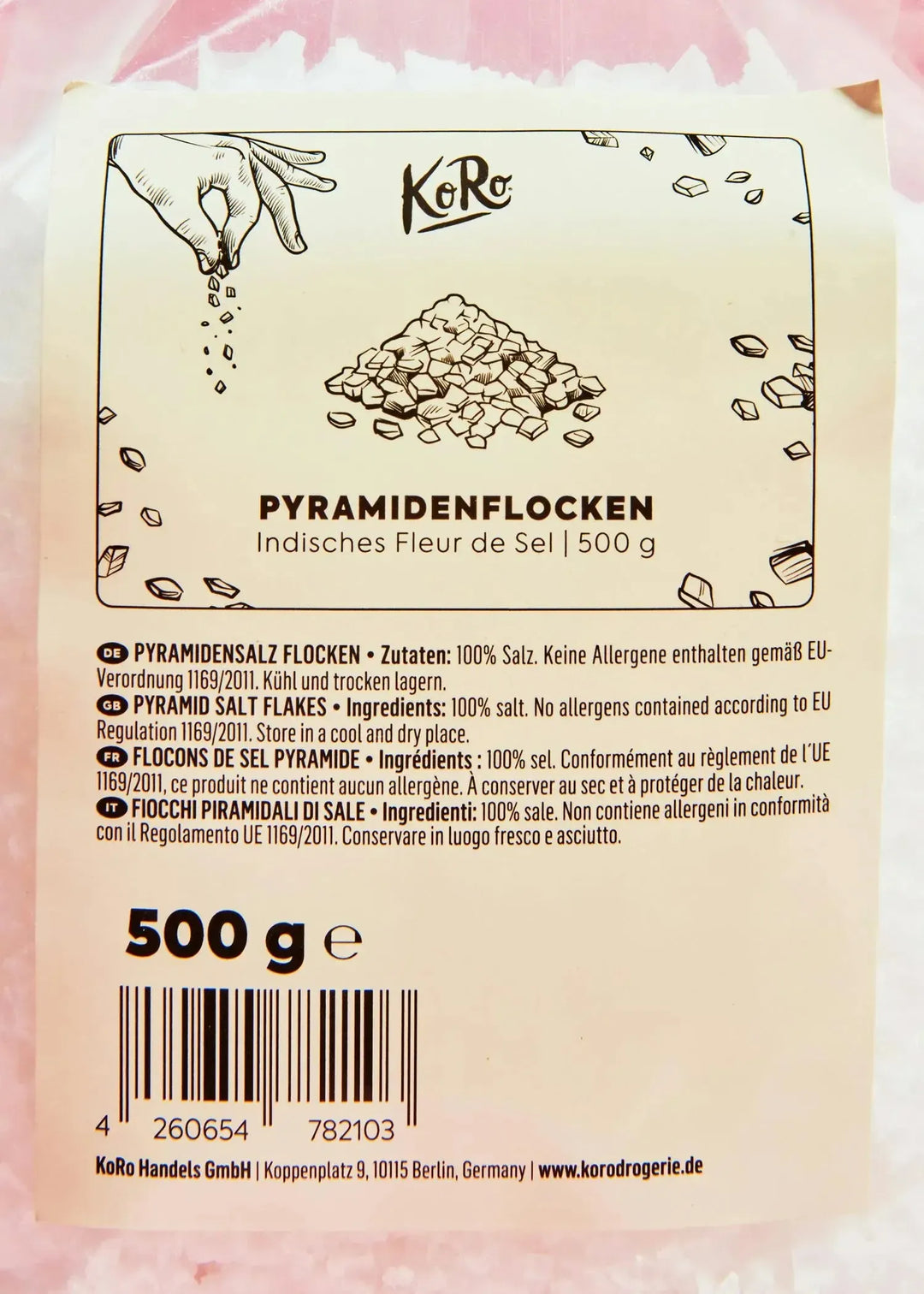 KoRo Pyramidensalz | 500g - fitgrade.ch