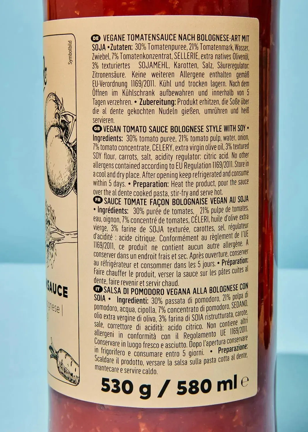 KoRo Vegane Bolognese | 530 g - fitgrade.ch