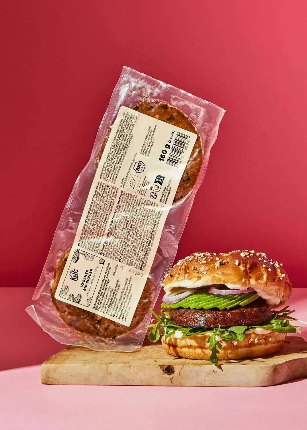 KoRo Veganer Bio Burger Tofu und Wakame | 160g - fitgrade.ch