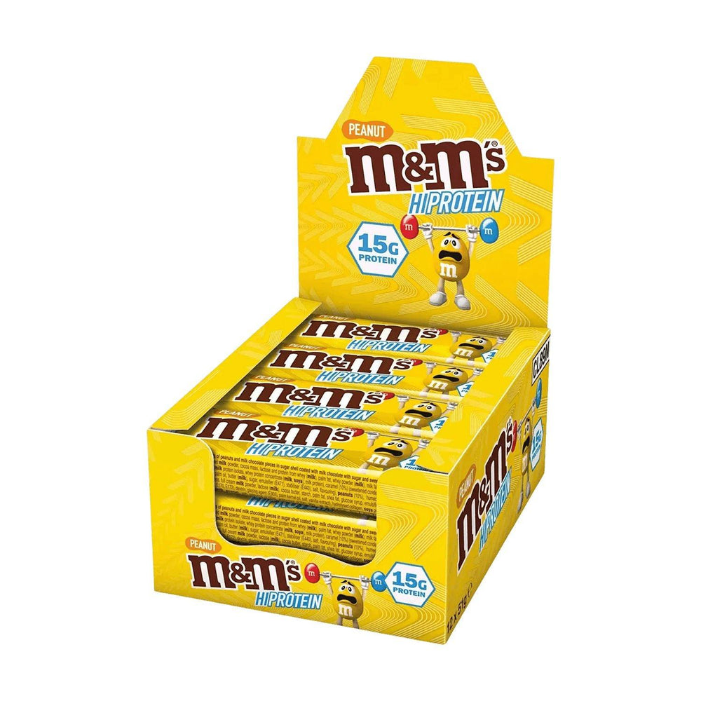 M&M's Protein Bar - Peanut | 51g 12x51g - fitgrade.ch