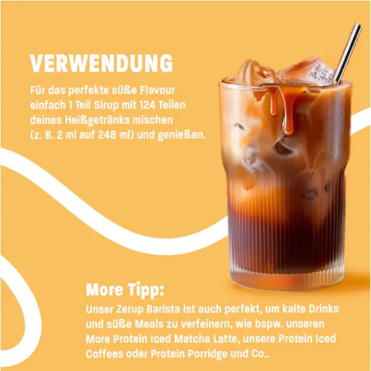 More Nutrition Barista Sirup | 65ml - fitgrade.ch