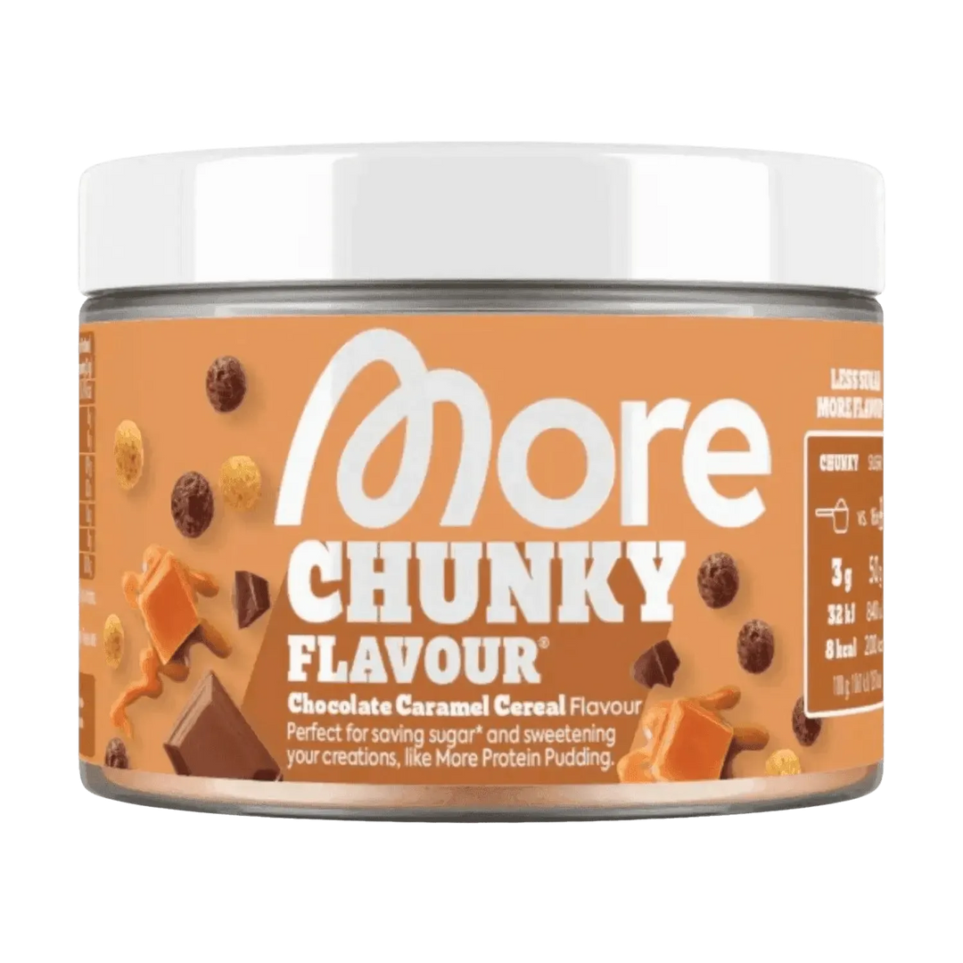 More Nutrition Chunky Flavour | 150g Chocolate Caramel Cereal - fitgrade.ch