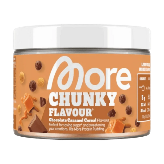 More Nutrition Chunky Flavour | 150g Chocolate Caramel Cereal - fitgrade.ch