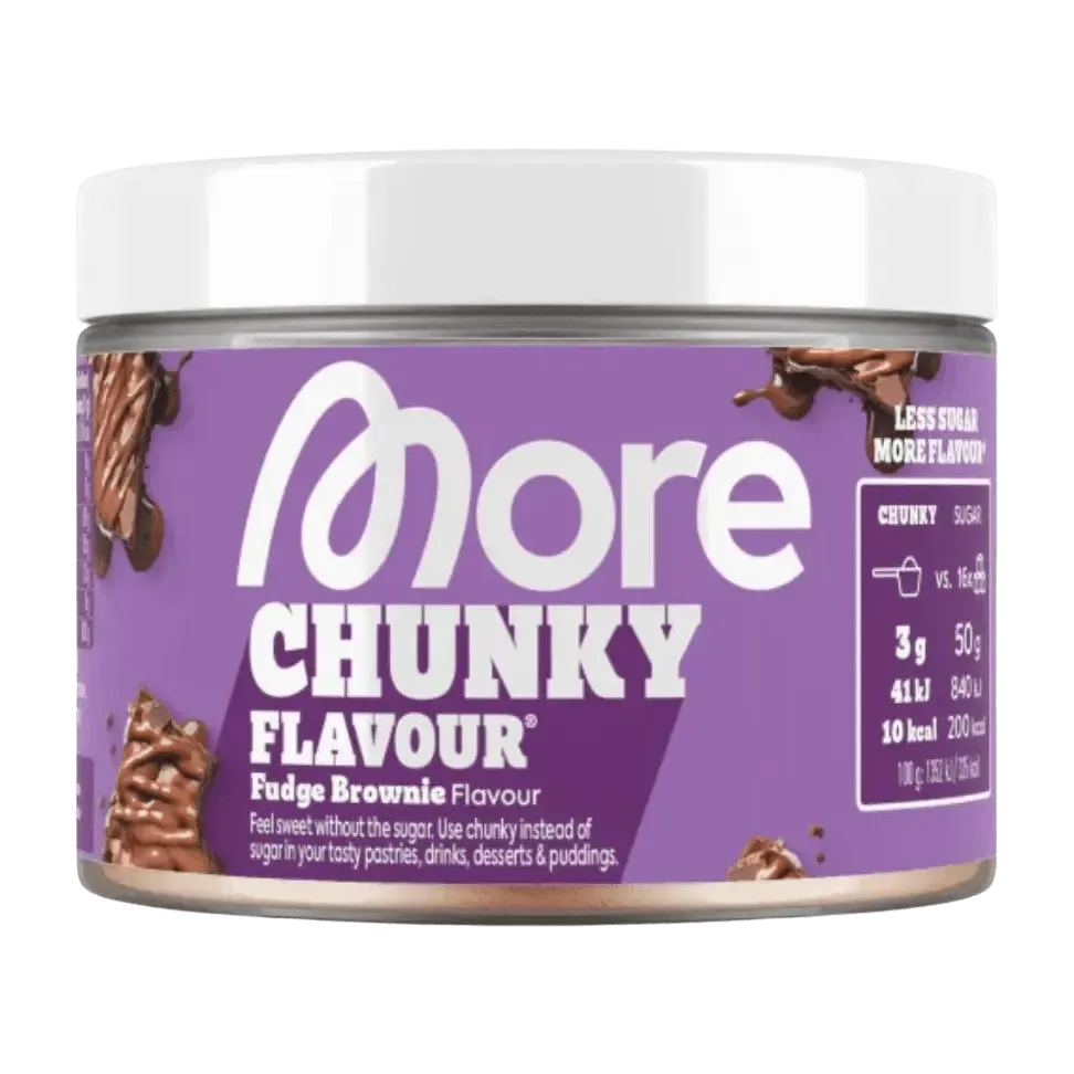 More Nutrition Chunky Flavour | 150g Fudge Brownie - fitgrade.ch