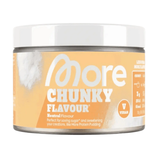 More Nutrition Chunky Flavour | 150g Geschmacksneutral (Vegan) - fitgrade.ch