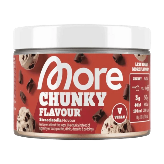 More Nutrition Chunky Flavour | 150g Stracciatella (Vegan) - fitgrade.ch