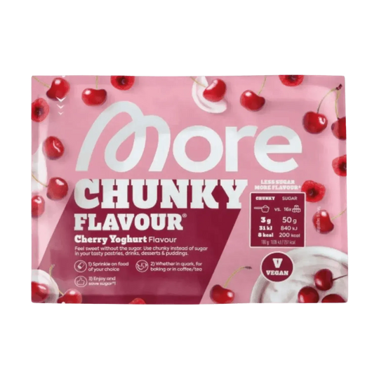 More Nutrition Chunky Flavour SAMPLE | 30g Cherry Yoghurt (Vegan) - fitgrade.ch