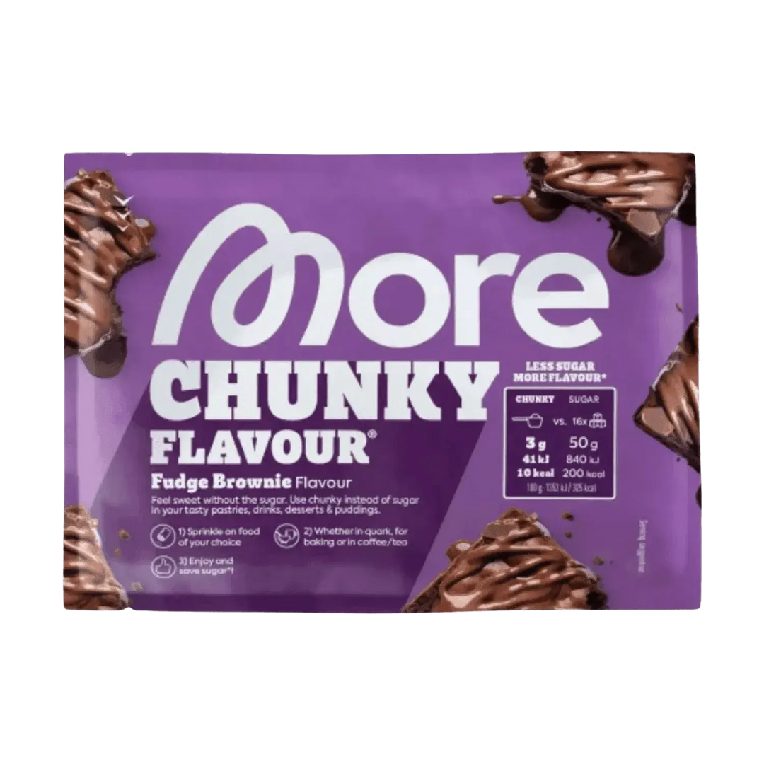 More Nutrition Chunky Flavour SAMPLE | 30g Fudge Brownie - fitgrade.ch