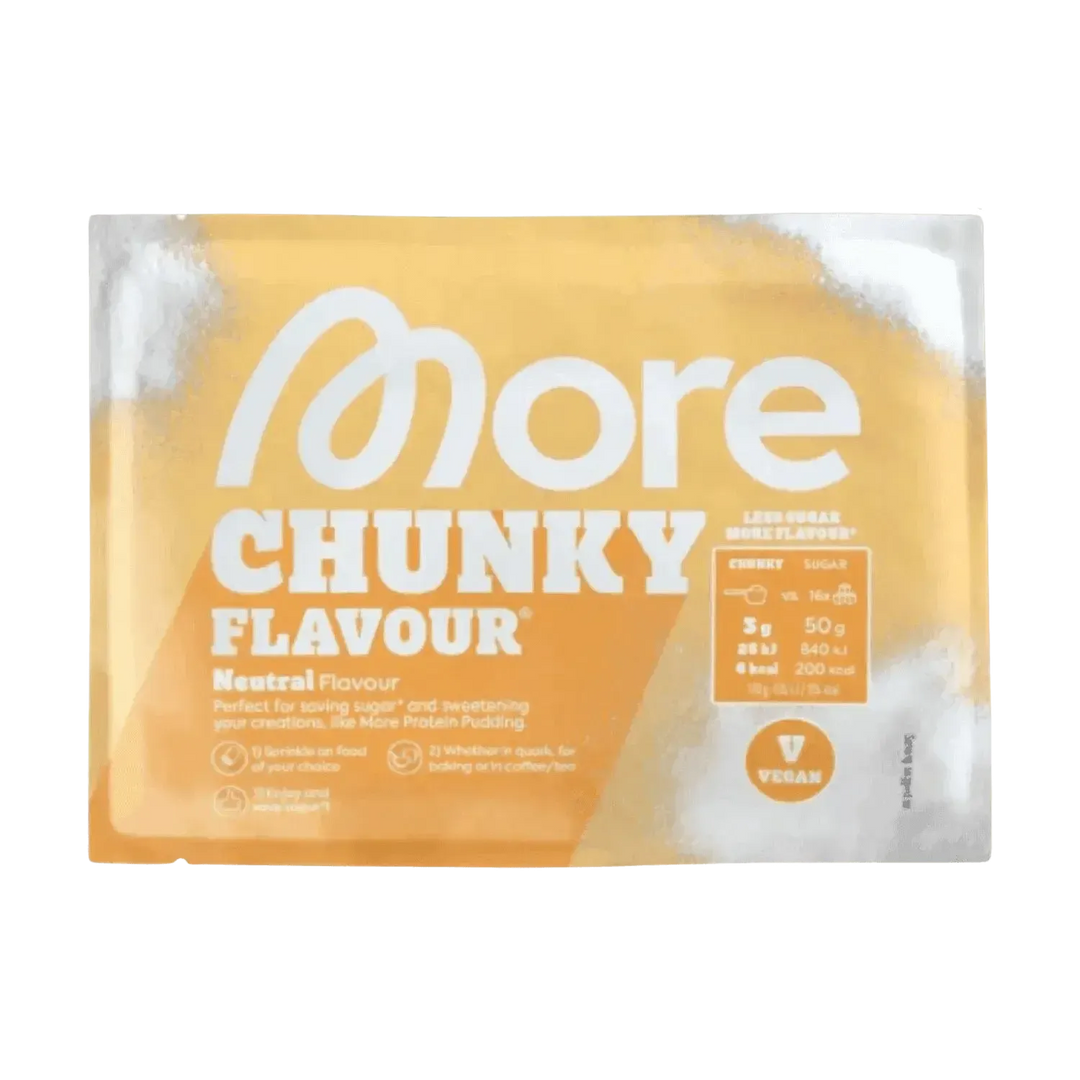 More Nutrition Chunky Flavour SAMPLE | 30g Neutral (Vegan) - fitgrade.ch