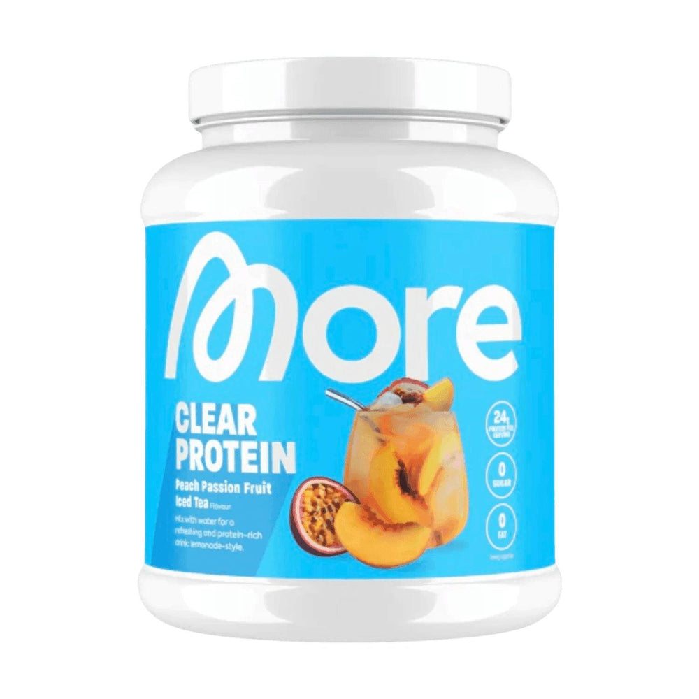 More Nutrition Clear Whey Protein Lemonade | 600g Iced Tea Style Peach Passionfruit - fitgrade.ch