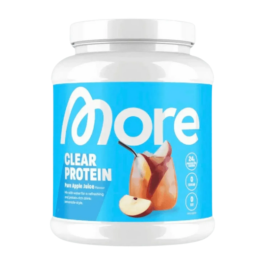 More Nutrition Clear Whey Protein Lemonade | 600g Juice Style Pure Apple - fitgrade.ch