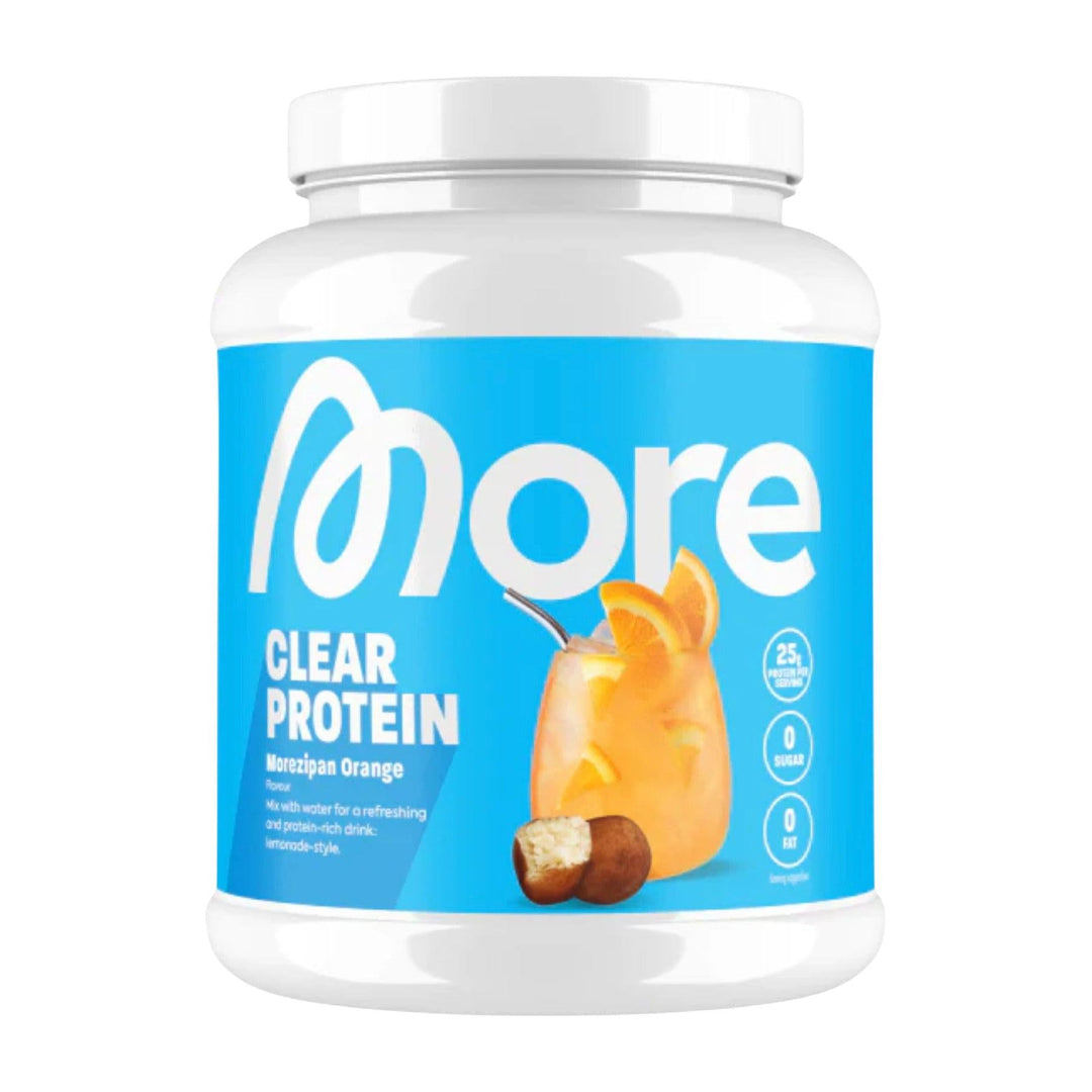 More Nutrition Clear Whey Protein Lemonade | 600g Morezipan Orange - fitgrade.ch