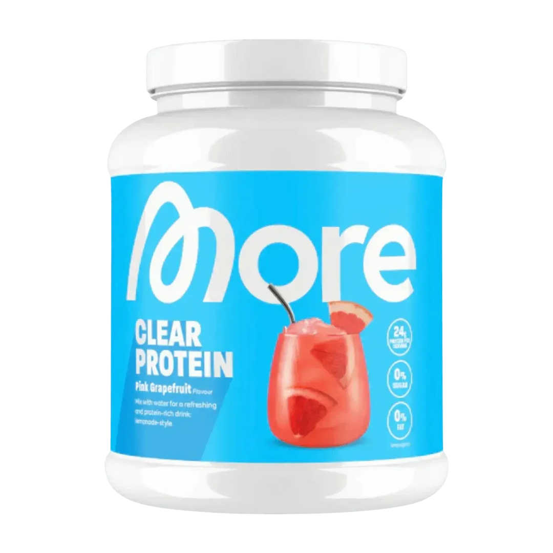 More Nutrition Clear Whey Protein Lemonade | 600g Pink Grapefruit - fitgrade.ch