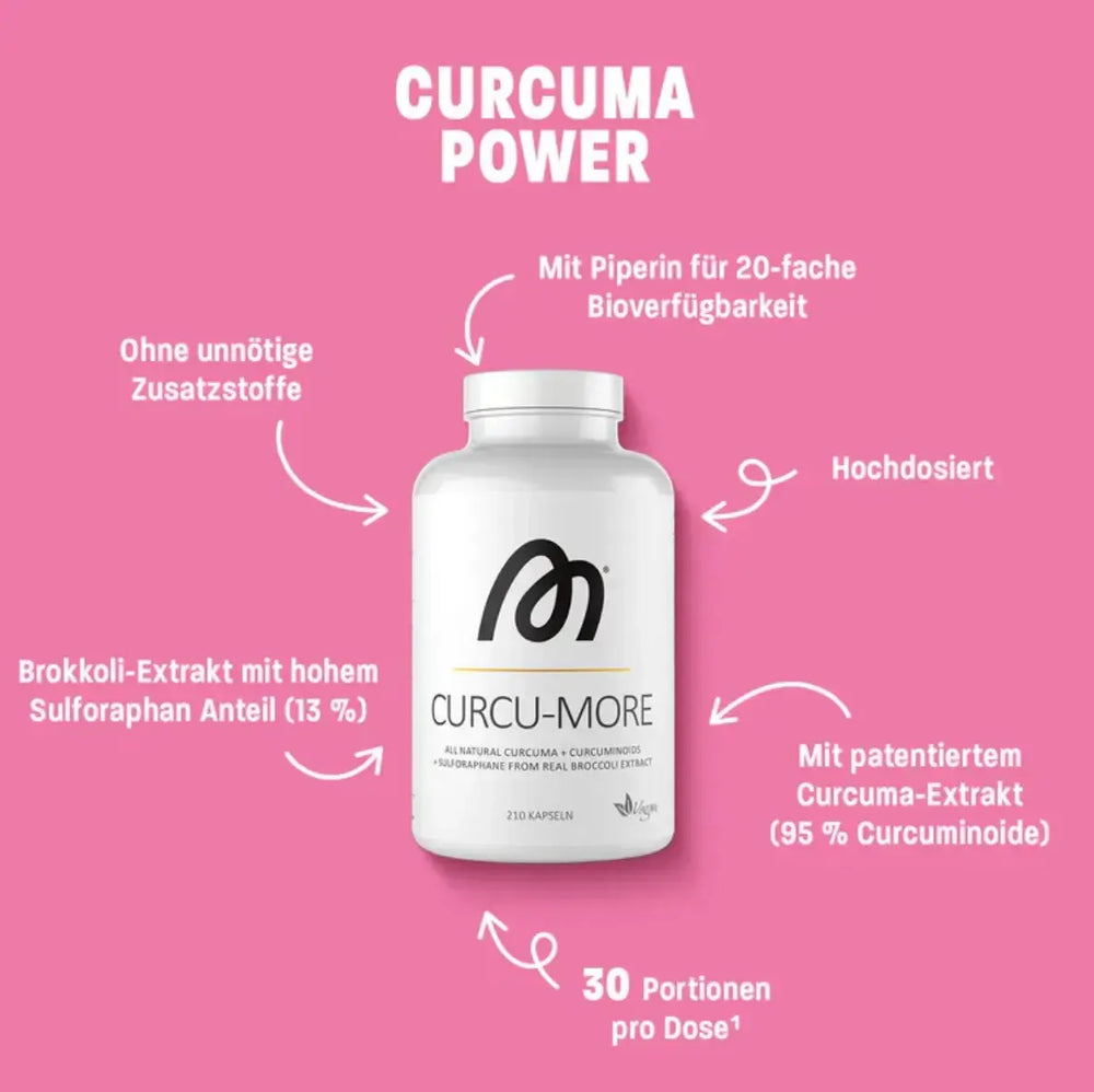 More Nutrition Curcu-More V2 | 210 Caps - fitgrade.ch