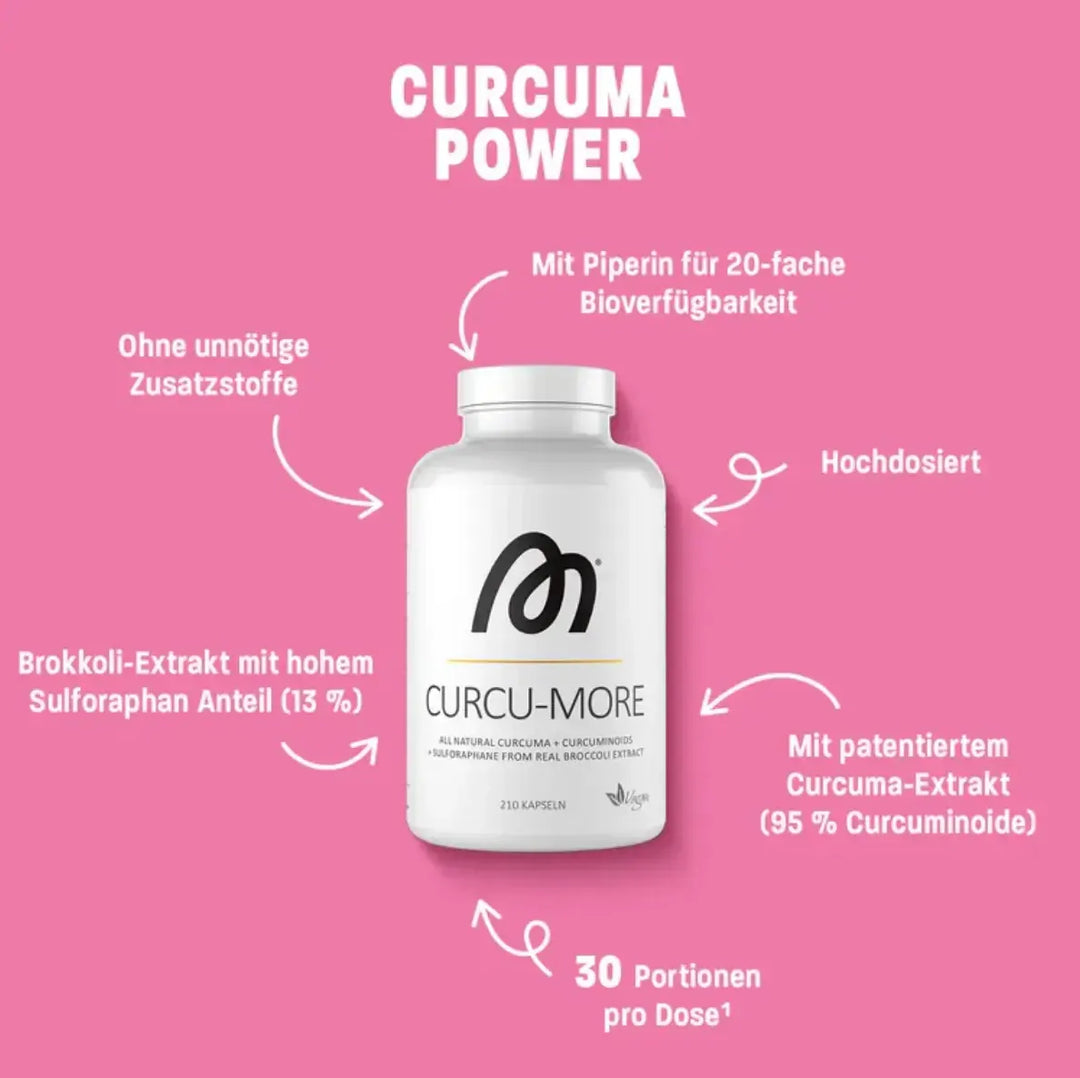 More Nutrition Curcu-More V2 | 210 Caps - fitgrade.ch