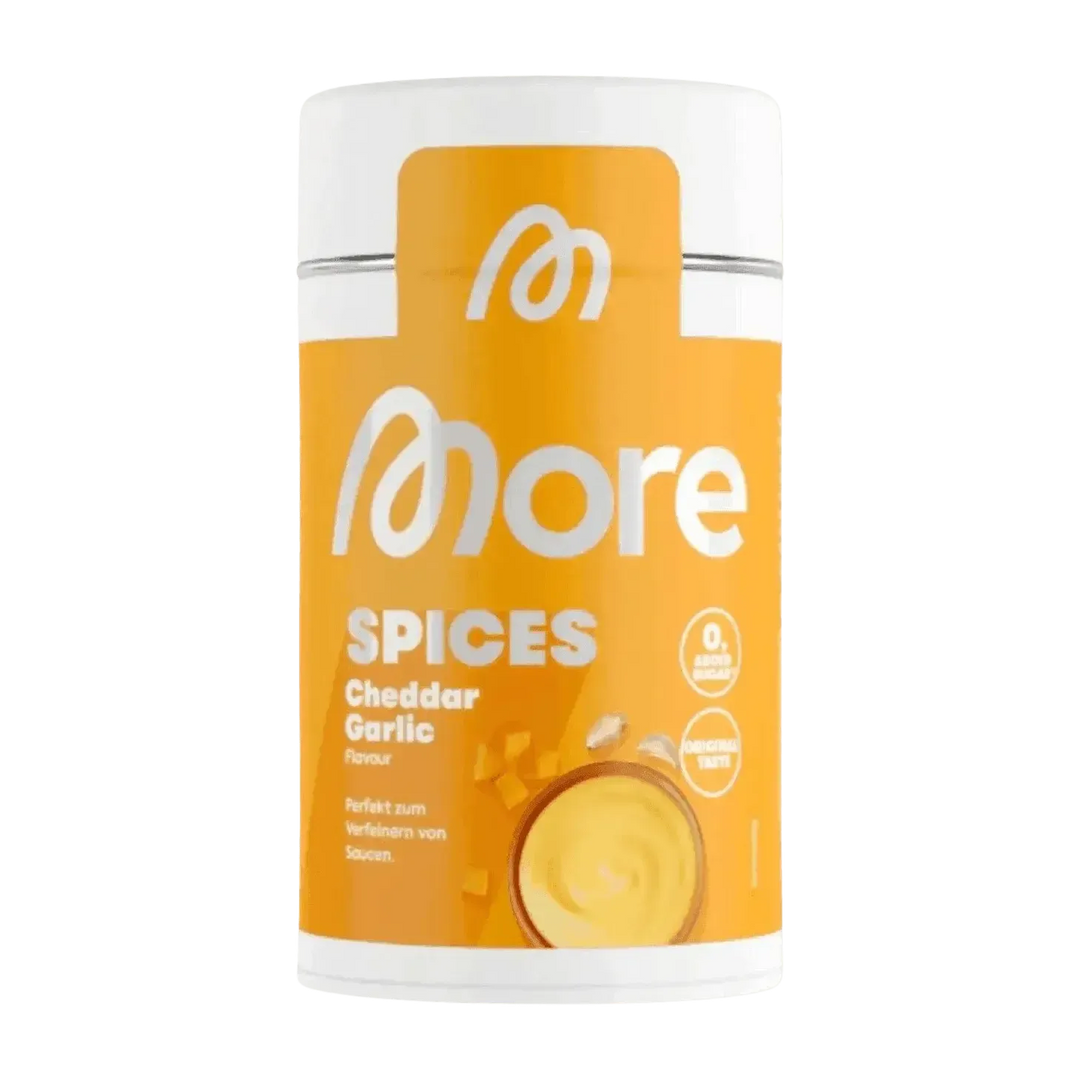 More Nutrition More (not) Spices | 110g Cheddar Garlic - fitgrade.ch