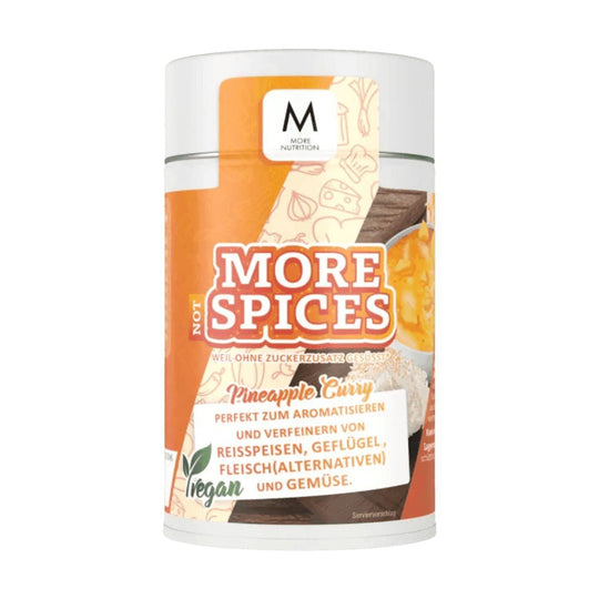 More Nutrition More (not) Spices | 110g Pineapple Curry - fitgrade.ch