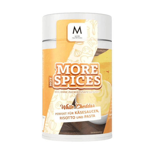 More Nutrition More (not) Spices | 110g White Cheddar - fitgrade.ch