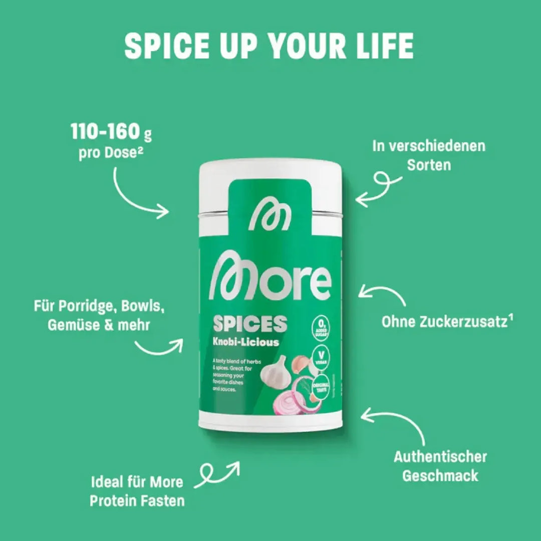 More Nutrition More (not) Spices | 110g - fitgrade.ch