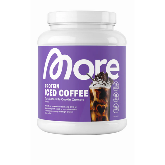 More Nutrition Protein Iced Coffee | 500g Dark Chocolate Cookie Crumble - fitgrade.ch