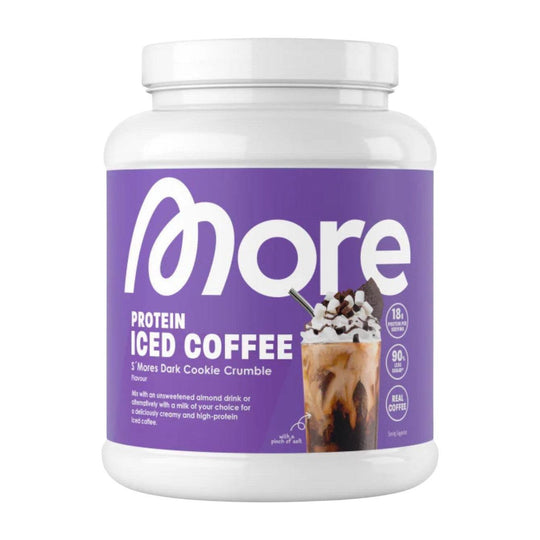 More Nutrition Protein Iced Coffee | 500g SMores x Dark Cookie Crumble - fitgrade.ch