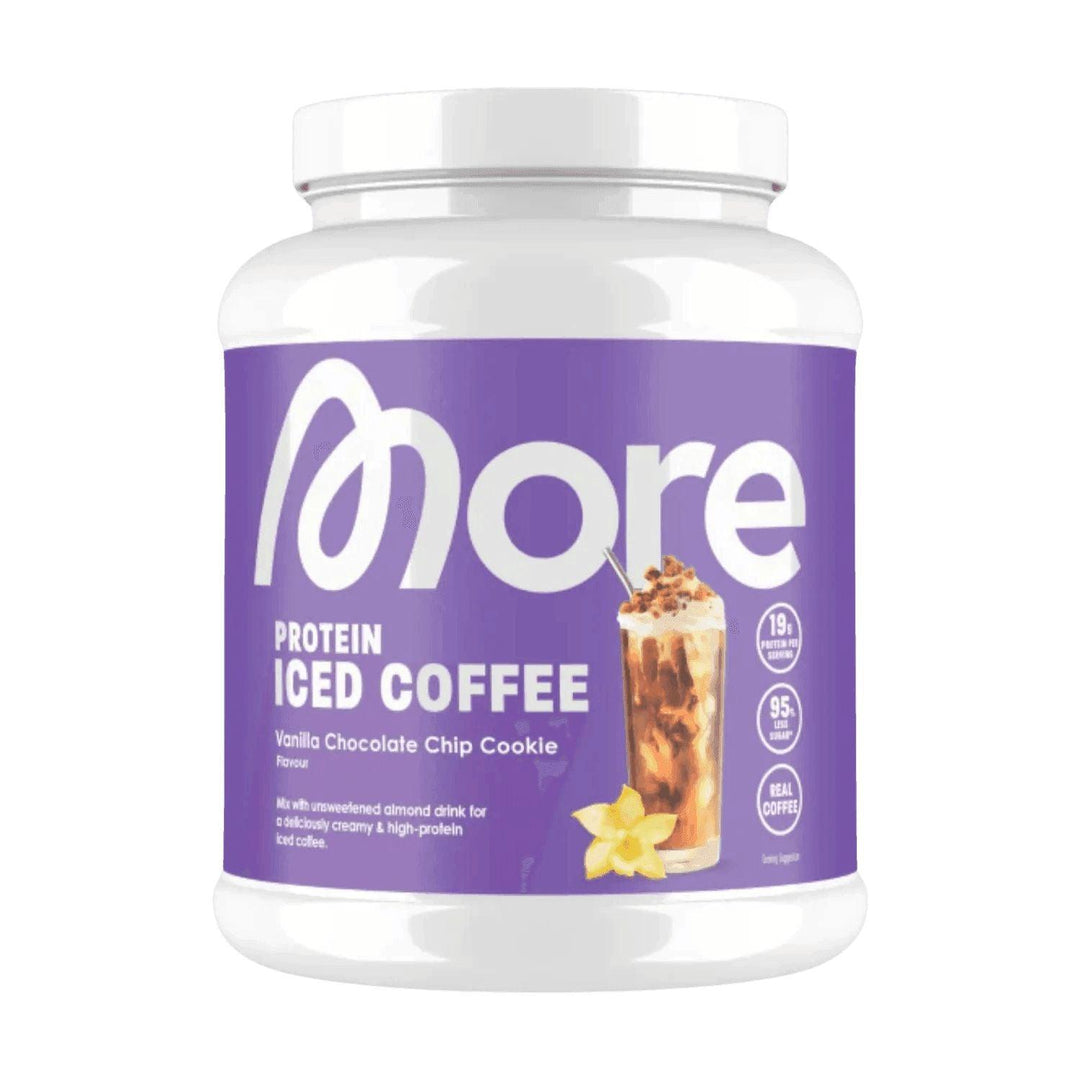 More Nutrition Protein Iced Coffee | 500g Vanilla Chocolate Chip Cookie - fitgrade.ch