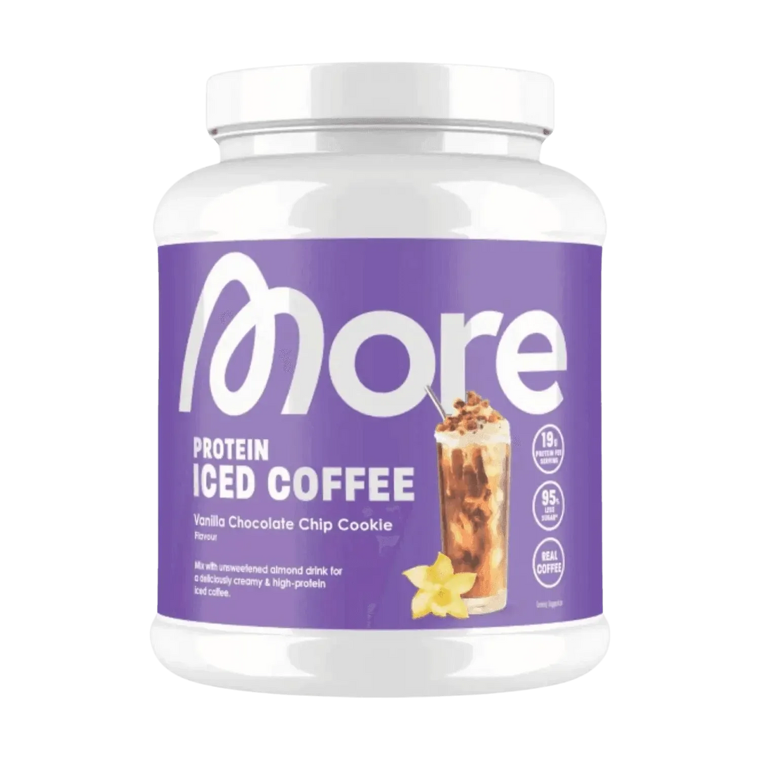 More Nutrition Protein Iced Coffee | 500g Vanilla Chocolate Chip Cookie - fitgrade.ch