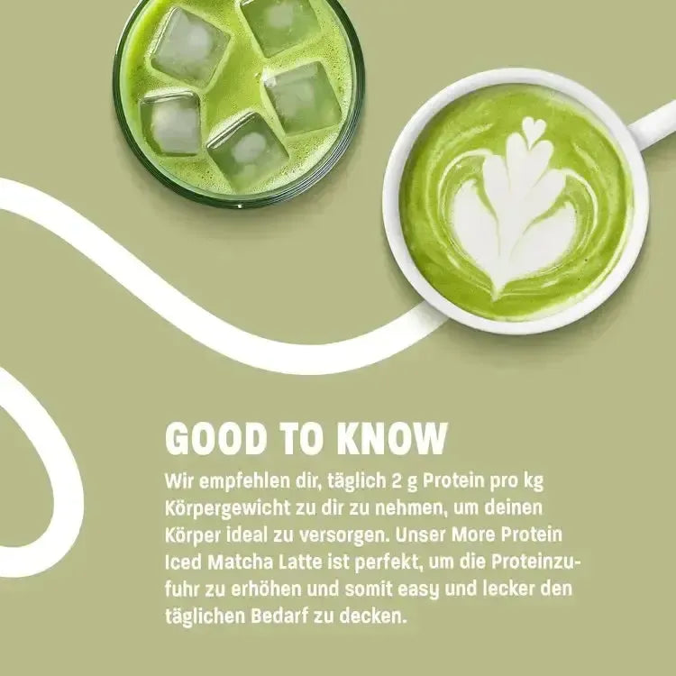 More Nutrition Protein Iced Matcha Latte | 500g 