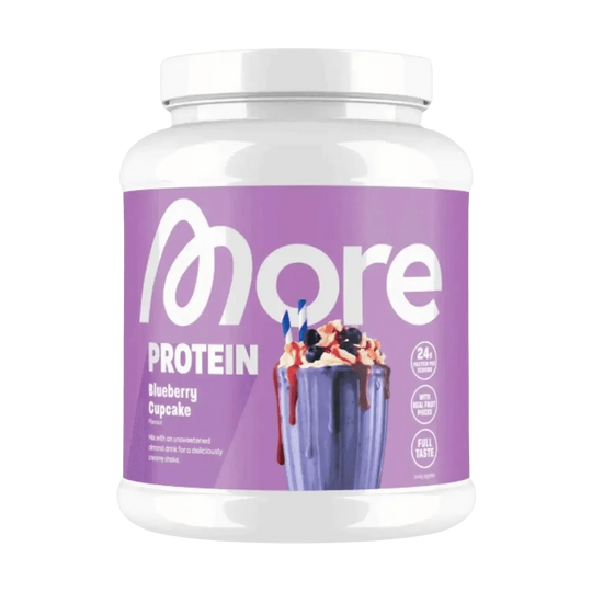 More Nutrition Protein Milkshake Style | 600g Blueberry Cupcake - fitgrade.ch