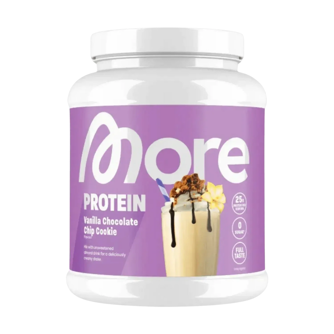 More Nutrition Protein Milkshake Style | 600g Vanilla Chocolate Chip Cookie - fitgrade.ch