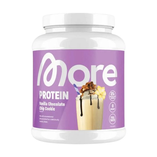 More Nutrition Protein Milkshake Style | 600g Vanilla Chocolate Chip Cookie - fitgrade.ch