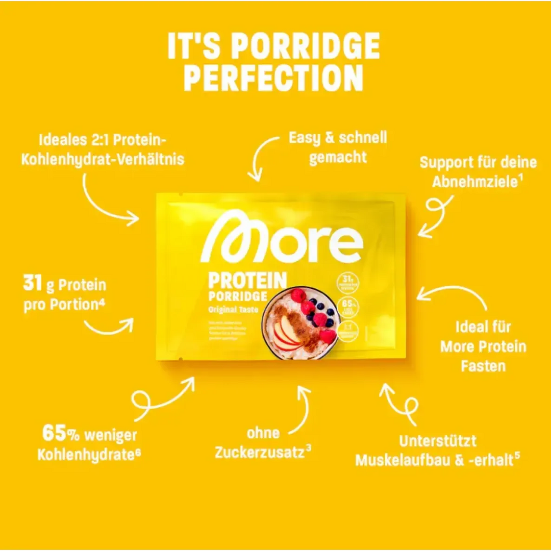 More Nutrition Protein Porridge | 62g SAMPLE - fitgrade.ch