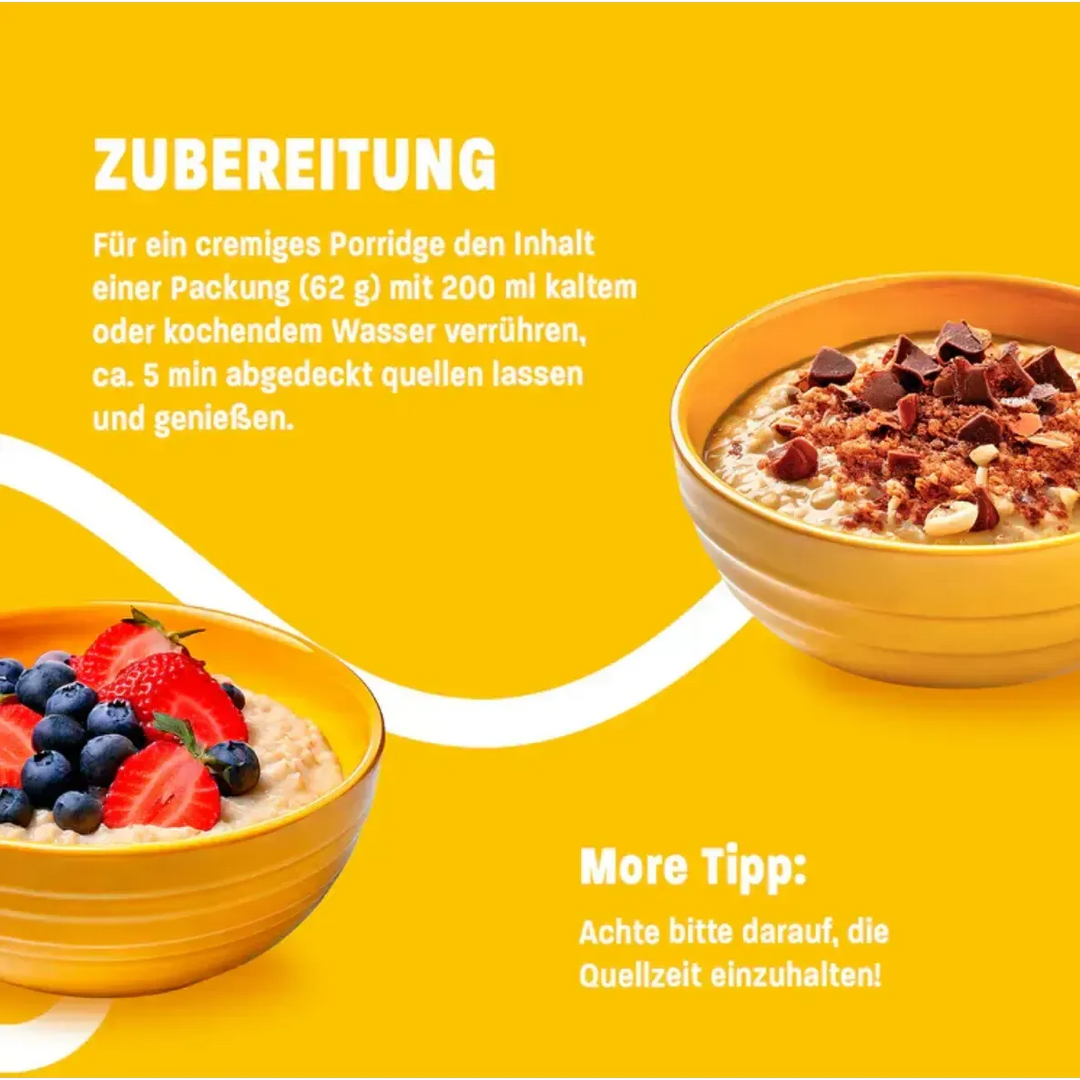 More Nutrition Protein Porridge | 62g SAMPLE - fitgrade.ch