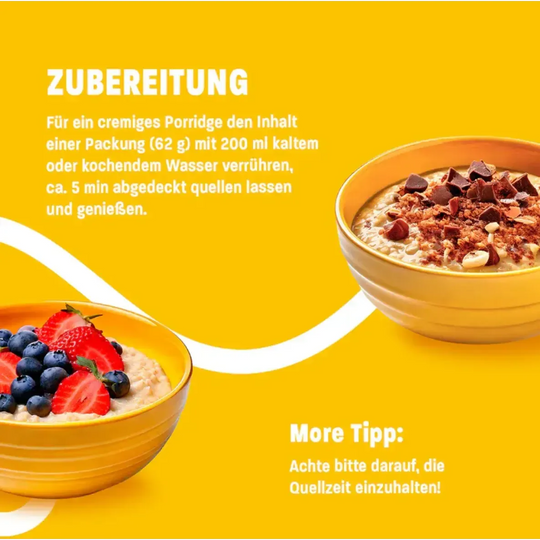 More Nutrition Protein Porridge | 62g SAMPLE - fitgrade.ch