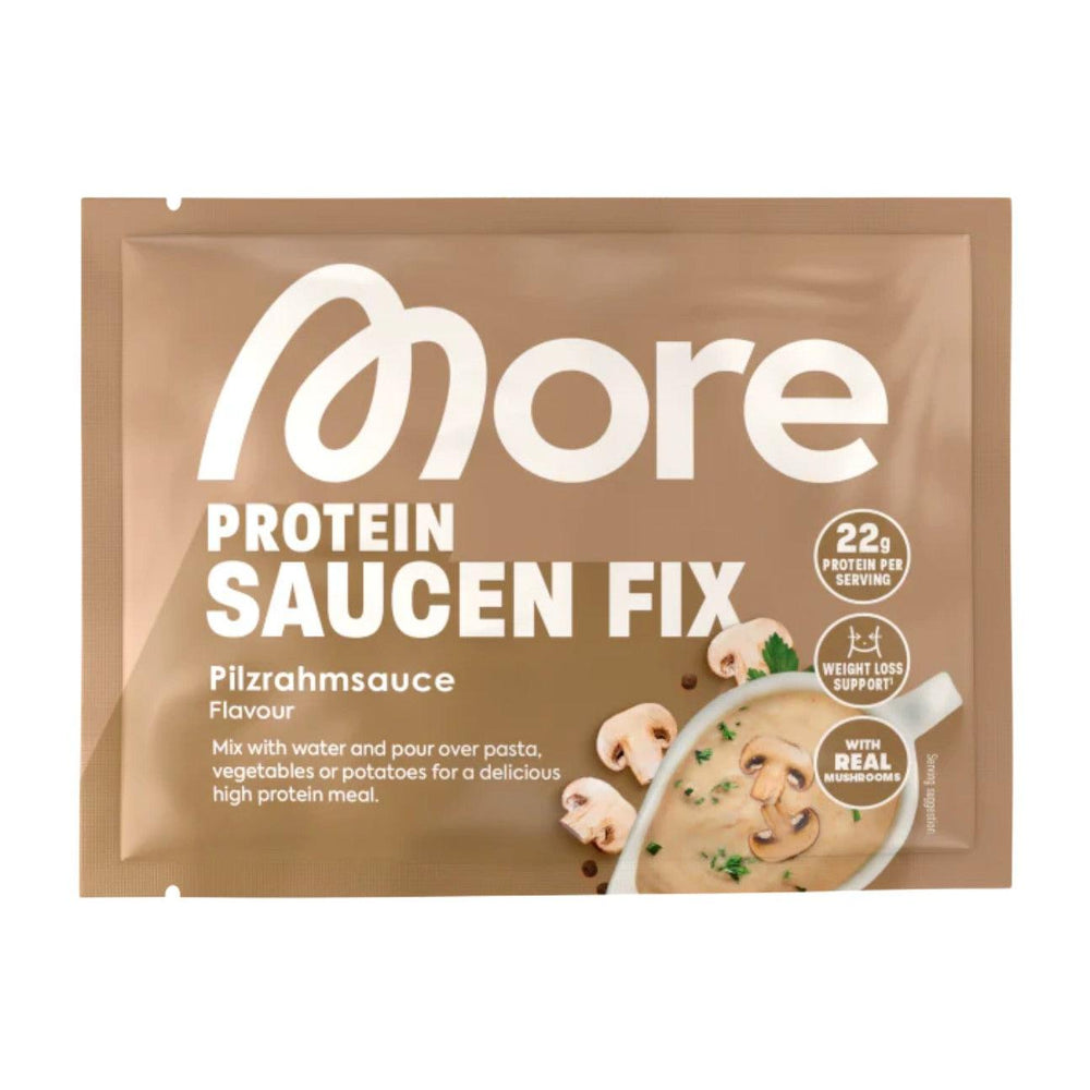 More Nutrition Protein saucen Fix | 40g Pilzrahmsauce - fitgrade.ch