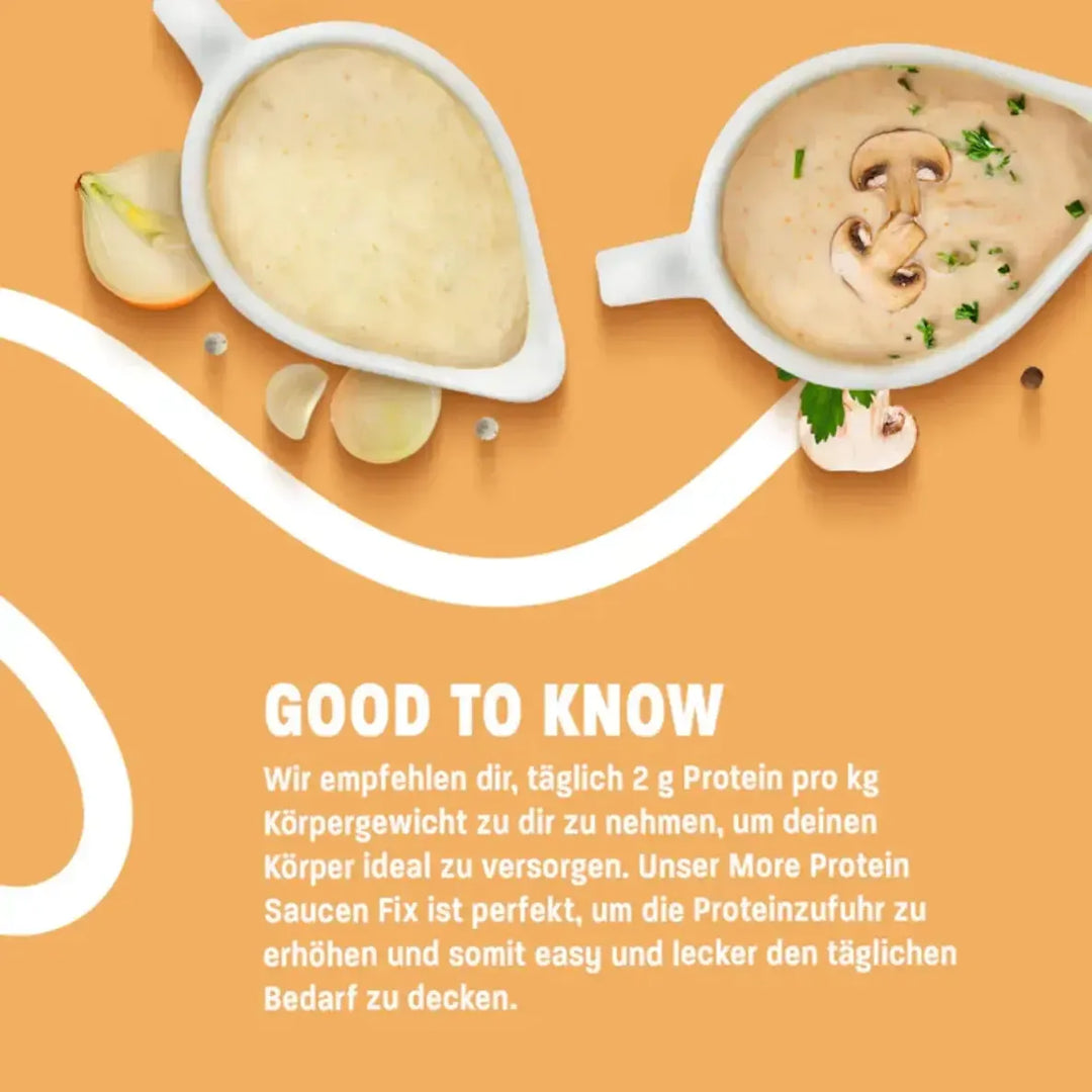 More Nutrition Protein saucen Fix | 40g - fitgrade.ch