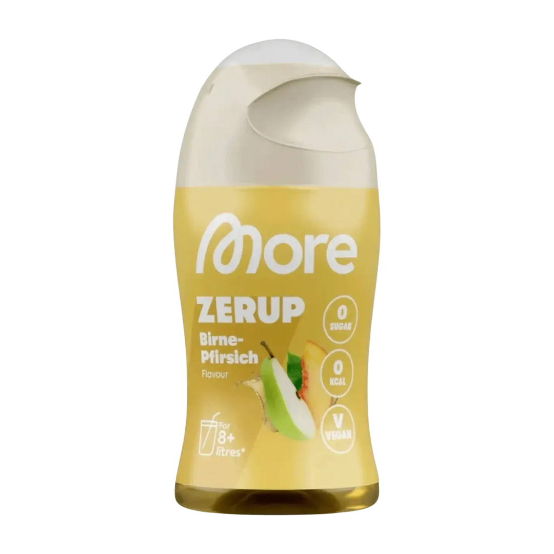 More Nutrition Zero Sirup | 65ml Birne Pfirsich - fitgrade.ch