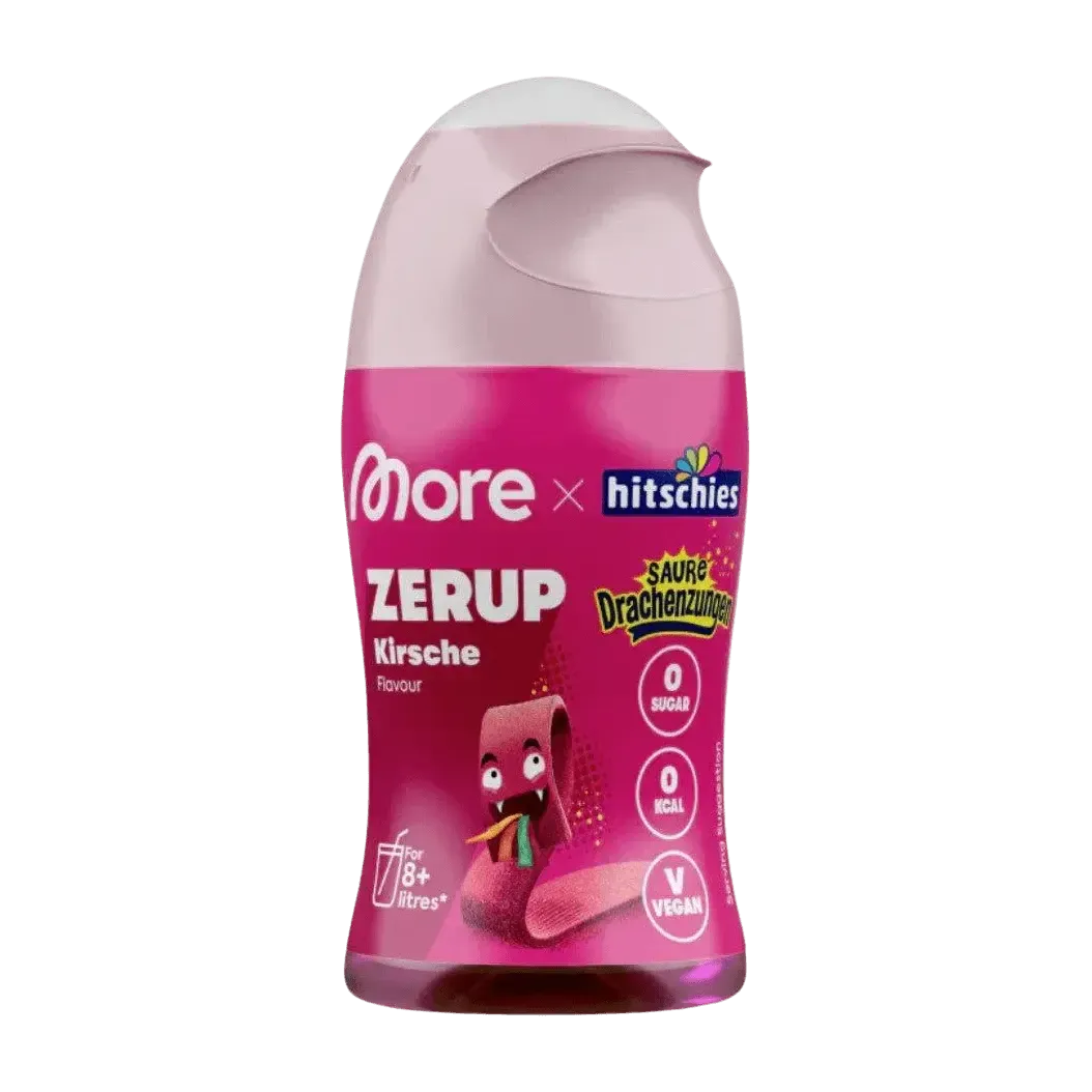 More Nutrition Zero Sirup | 65ml Hitschies Kirschrot - fitgrade.ch
