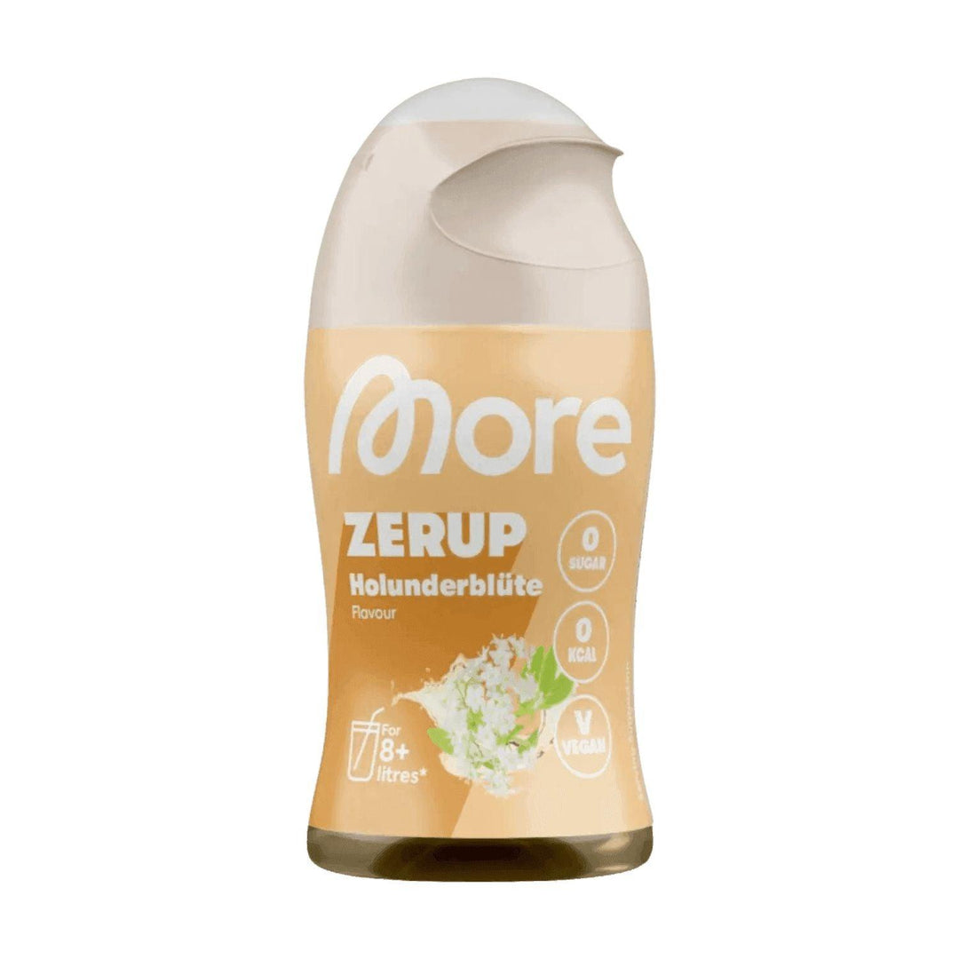 More Nutrition Zero Sirup | 65ml Holunderblüte - fitgrade.ch