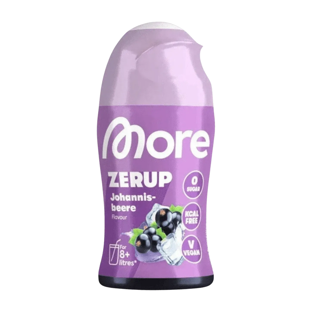 More Nutrition Zero Sirup | 65ml Johannisbeere - fitgrade.ch