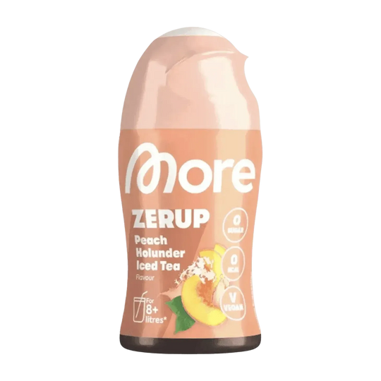 More Nutrition Zero Sirup | 65ml Peach Holunder Iced Tea - fitgrade.ch