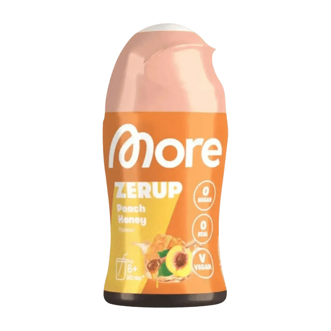 More Nutrition Zero Sirup | 65ml Peach Honey - fitgrade.ch