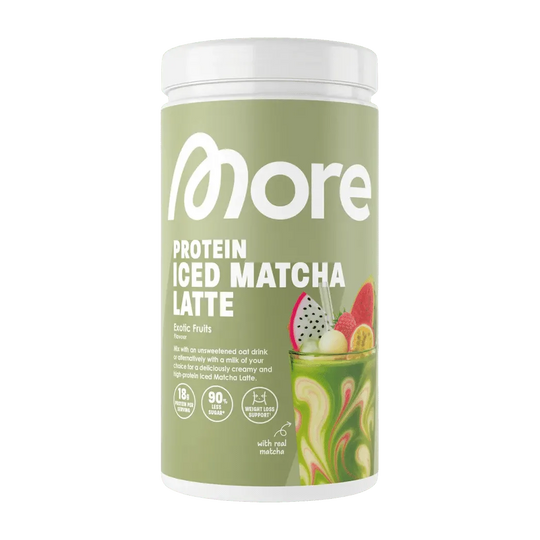 More Nutrition Protein Iced Matcha Latte | 500g - Exotic Fruits - fitgrade.ch